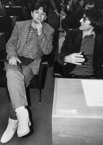 Joschka Fischer in the Hessian State Parliament (1985) 
